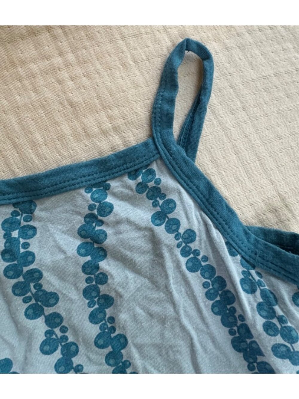 Kickee Pants Girls Hi-Lo Sea Grapes Dress W/Ruffle Hem - Size 6/8 - Picture 7 of 14